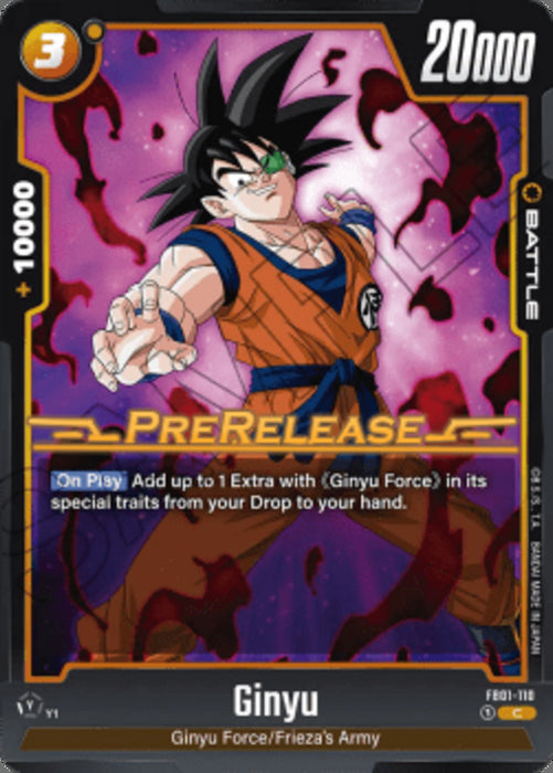 Ginyu (FB01-110) FB01P Common Englisch