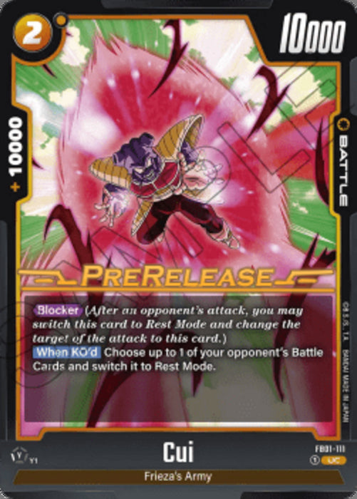 Cui (FB01-111) FB01P Uncommon Englisch