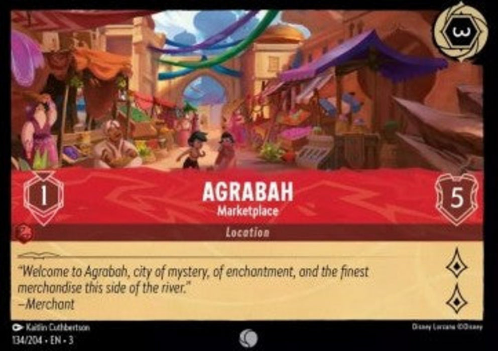 Agrabah - Marketplace 3INK-134 Common Englisch