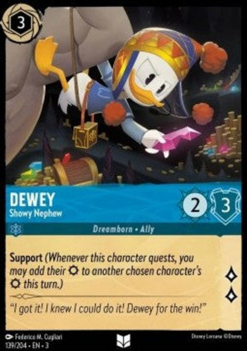 Dewey - Showy Nephew 3INK-139 Uncommon Englisch