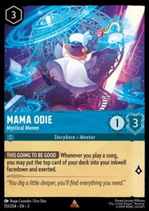 Mama Odie - Mystical Maven 3INK-151 Rare Englisch