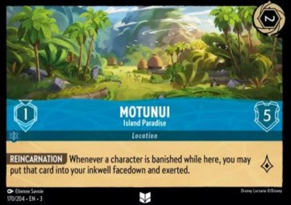 Motunui - Island Paradise 3INK-170 Uncommon Englisch
