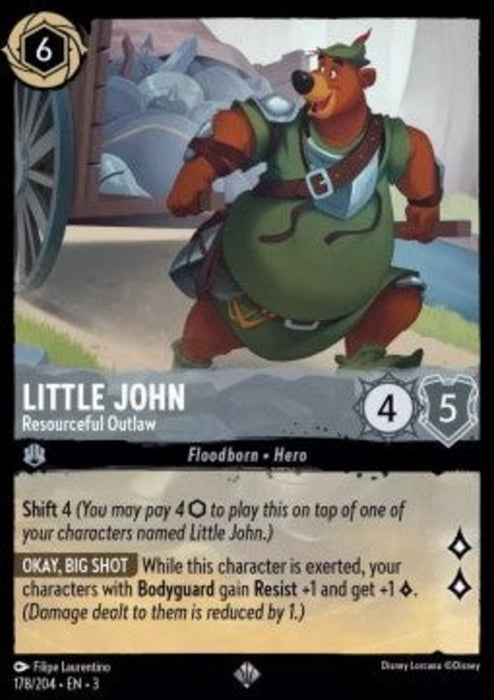 Little John - Resourceful Outlaw 3INK-178 Super Rare Englisch