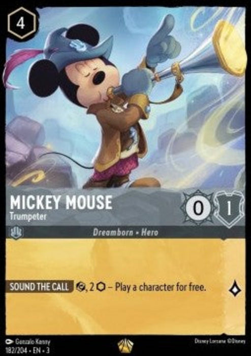Mickey Mouse - Trumpeter (V.1) 3INK-182 Legendary Englisch
