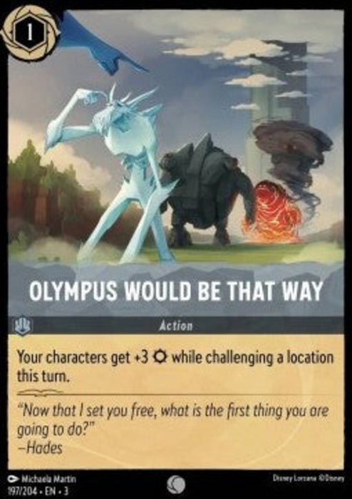 Olympus Would Be That Way 3INK-197 Common Englisch