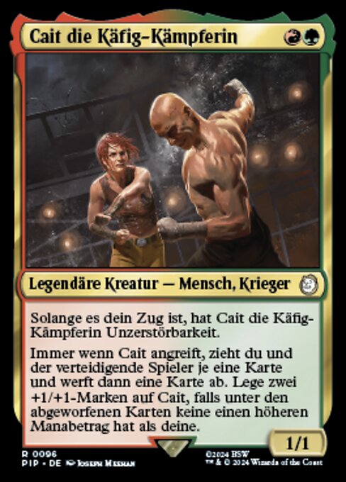 Magic: Cait, Cage Brawler