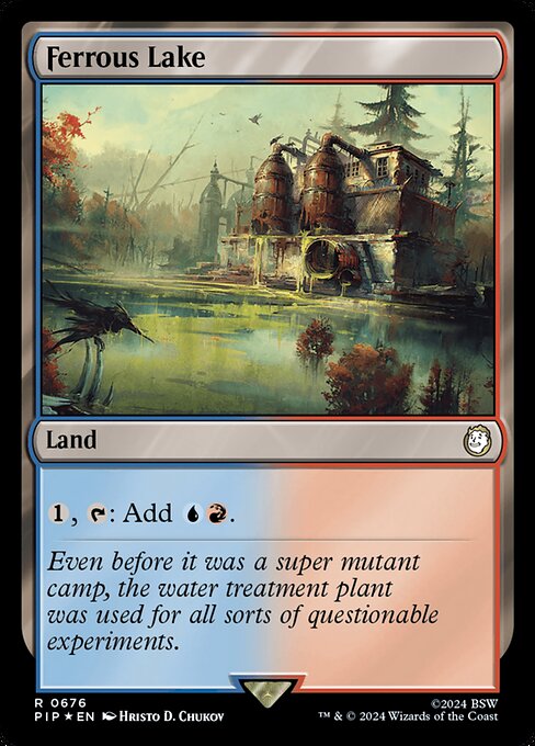 Ferrous Lake (V.2) XPIP-676 Rare Englisch