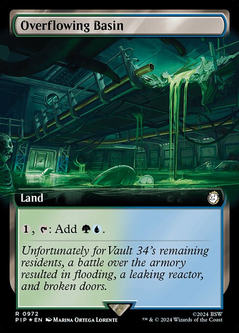 Overflowing Basin (V.3) XPIP-972 Rare Englisch