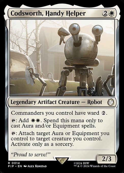 Magic: Codsworth, Handy Helper