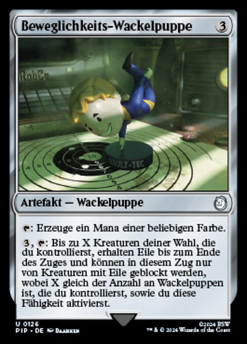 Magic: Agility Bobblehead
