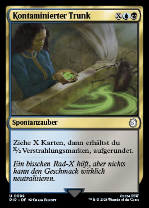 Magic: Contaminated Drink