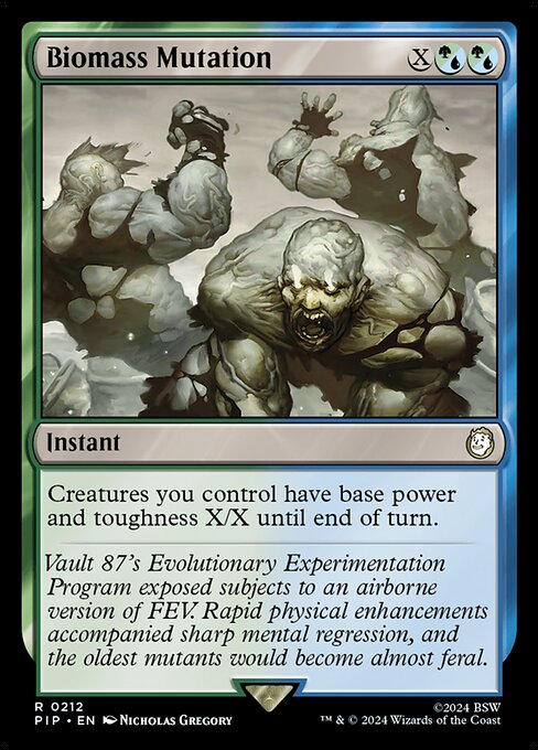 Magic: Biomass Mutation