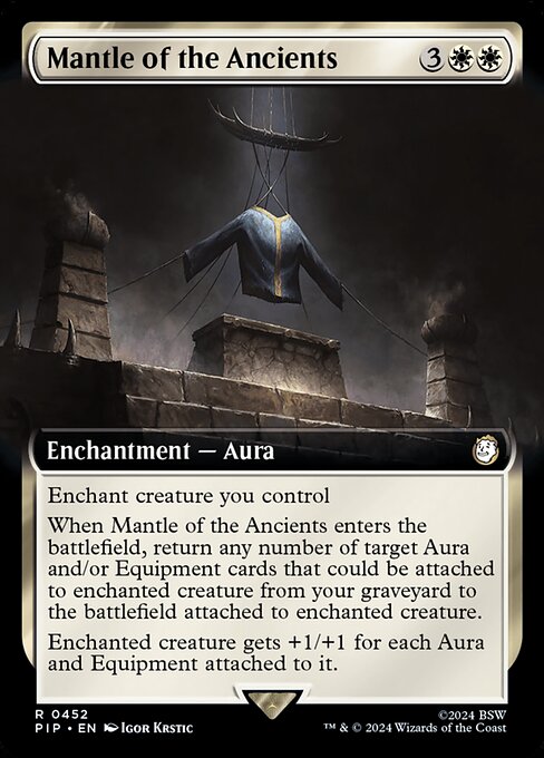 Mantle of the Ancients (V.1) XPIP-452 Rare Englisch