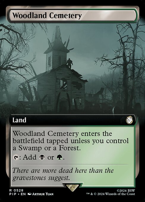 Woodland Cemetery (V.1) XPIP-528 Rare Englisch