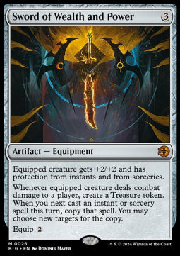 Sword of Wealth and Power (V.1) BIG-26 Mythic Englisch