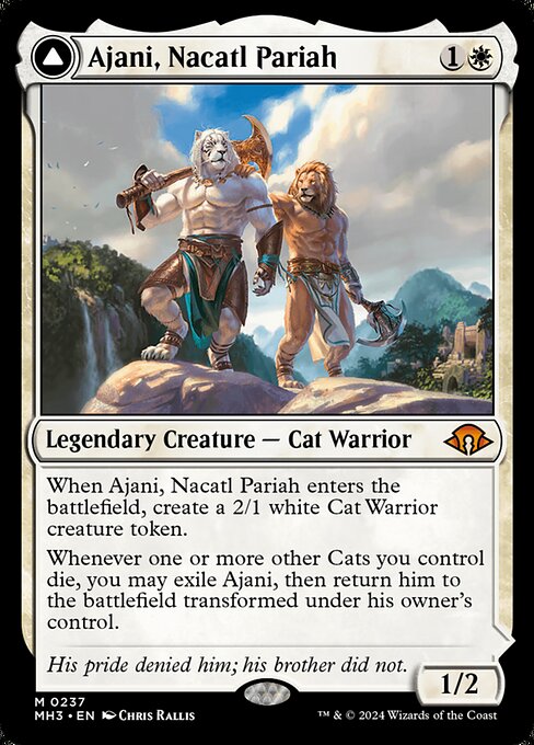 Magic: Ajani, Nacatl Pariah // Ajani, Nacatl Avenger