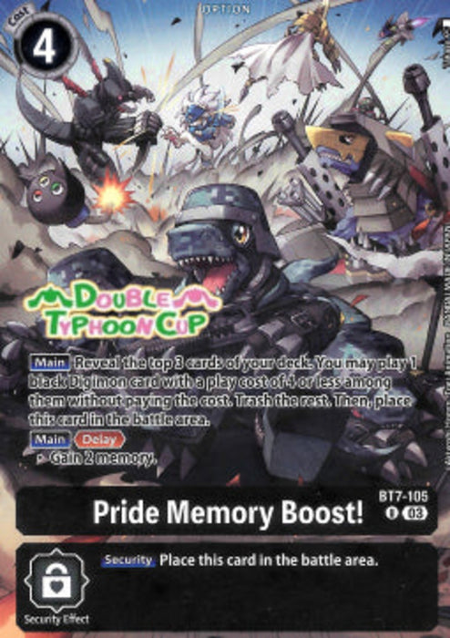 Pride Memory Boost! (BT7-105) SDP Alternative Art Englisch