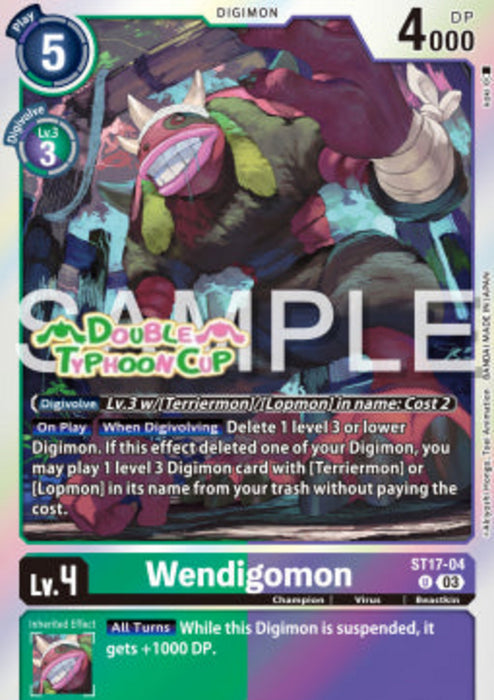 Wendigomon (ST17-04) SDP Uncommon Englisch