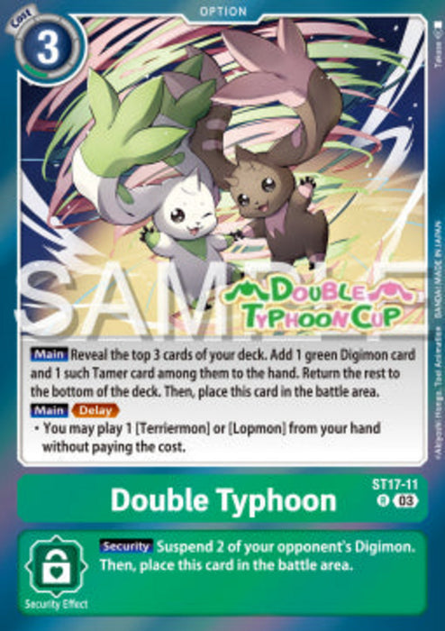Double Typhoon (ST17-11) SDP Rare Englisch