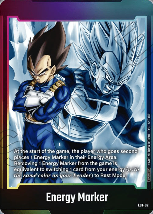 Energy Marker "Vegeta" (V.1) UP Token Englisch