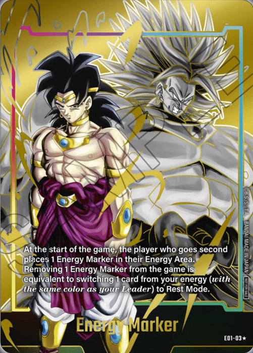 Energy Marker "Broly" (V.2) UP Token Englisch