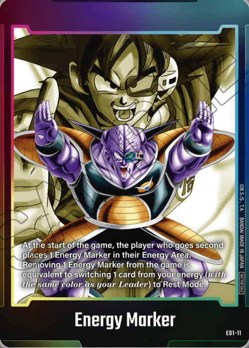 Energy Marker "Ginyu" (V.1) UP Token Englisch