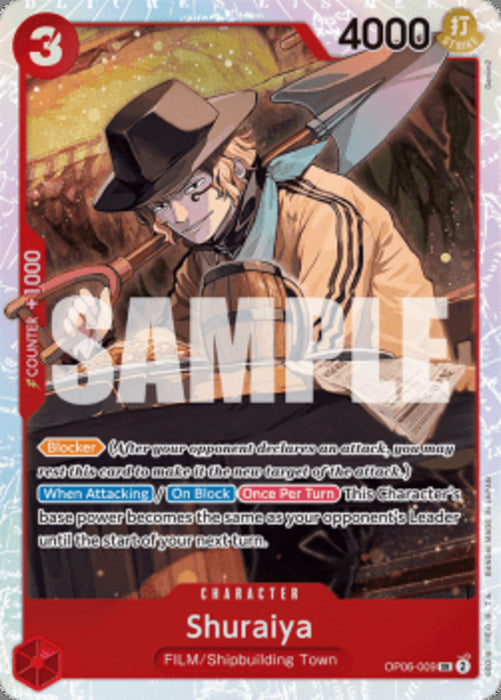 Shuraiya (OP06-009) (V.1) OP06 Super Rare Englisch