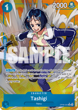 Tashigi (OP06-050) (V.2) OP06 Alternate Art Englisch