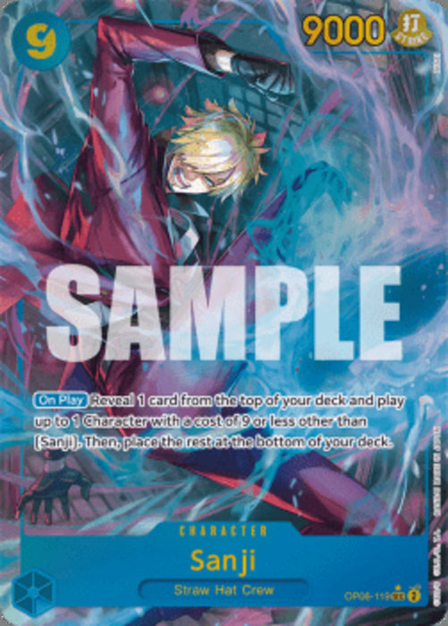 Sanji (OP06-119) (V.2) OP06 Alternate Art Englisch