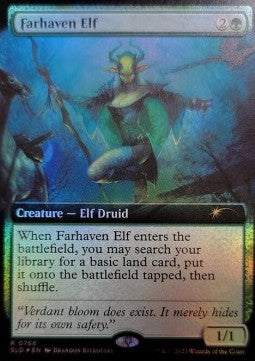 Farhaven Elf SLD-766 Rare Englisch