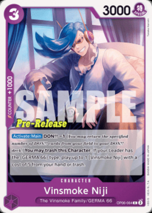 Vinsmoke Niji (OP06-064) OP06P Common Englisch