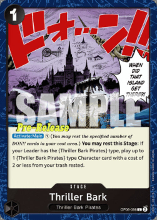 Thriller Bark (OP06-098) OP06P Common Englisch