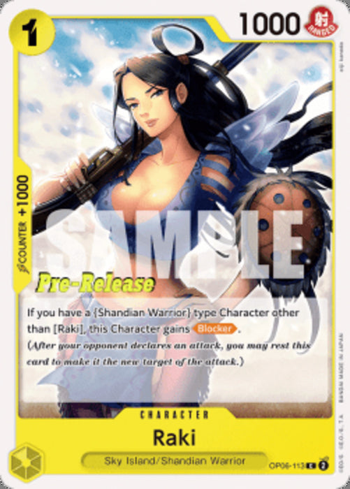 Raki (OP06-113) OP06P Common Englisch