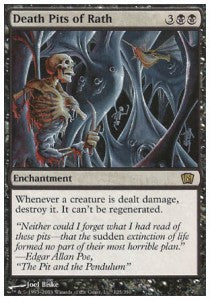 Death Pits of Rath 8ED-125 Rare Englisch