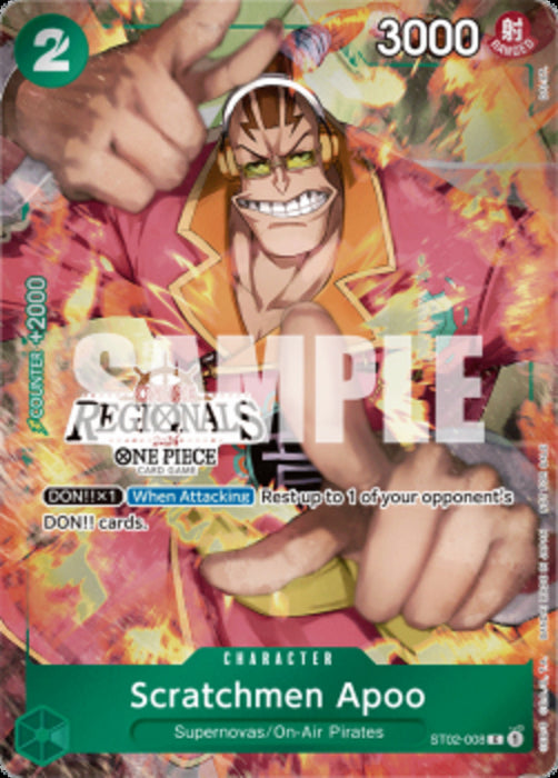 Scratchmen Apoo (ST02-008) (V.1) STP Common Englisch