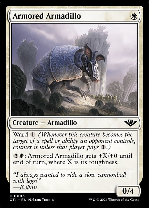 Magic: Armored Armadillo