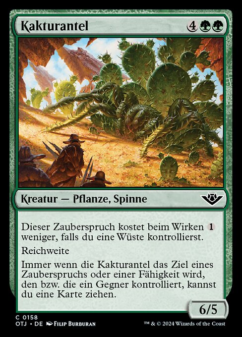 Magic: Cactarantula