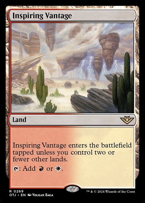 Inspiring Vantage OTJ-269 Rare Englisch