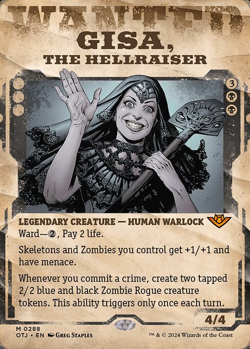 Gisa, the Hellraiser XOTJ-288 Mythic Englisch