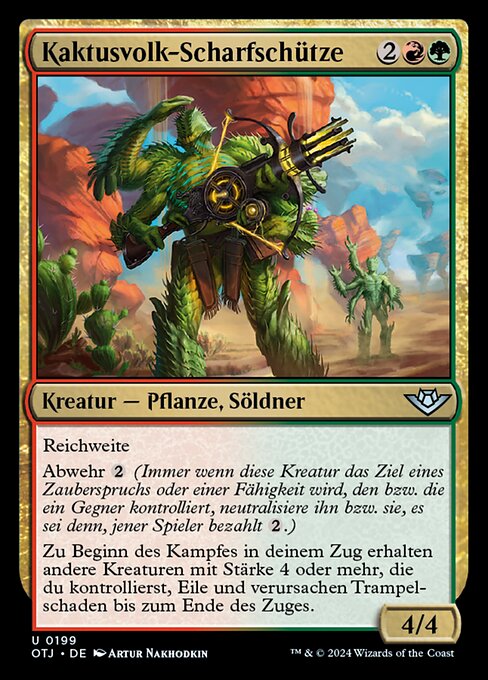 Magic: Cactusfolk Sureshot