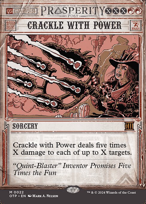 Crackle with Power (V.1) OTP-22 Mythic Englisch