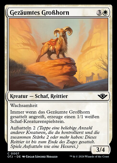 Magic: Bridled Bighorn