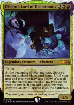 Discord, Lord of Disharmony SLD-798 Mythic Englisch