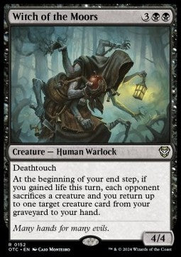 Witch of the Moors OTC-152 Rare Englisch