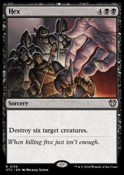 Hex OTC-136 Rare Englisch