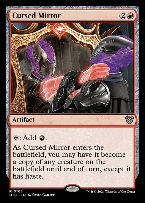 Cursed Mirror OTC-161 Rare Englisch