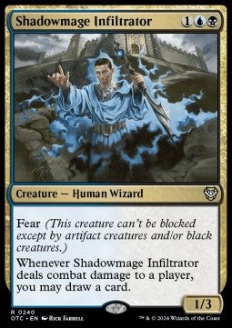 Shadowmage Infiltrator OTC-240 Rare Englisch