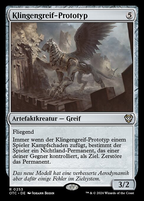 Magic: Bladegriff Prototype