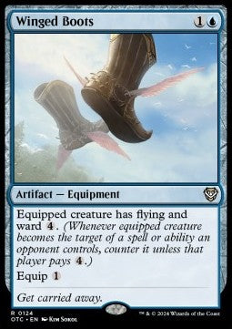 Winged Boots OTC-124 Rare Englisch