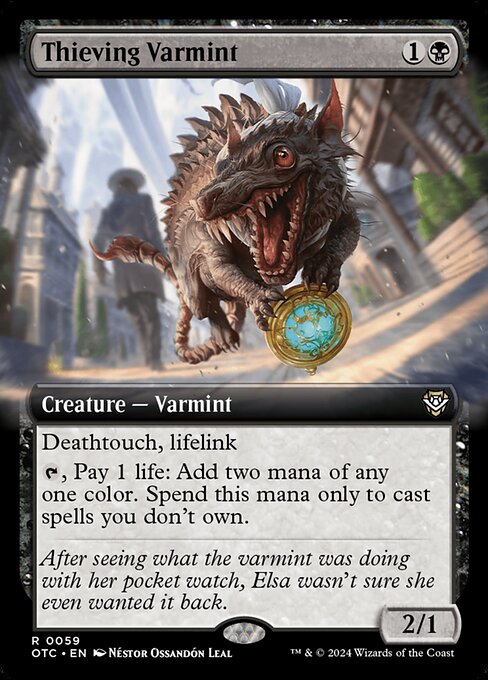 Thieving Varmint XOTC-59 Rare Englisch